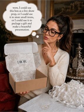 Dior Packaging Bundle - Box, stuffing and tissue